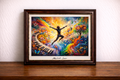 Explosion of color and motion