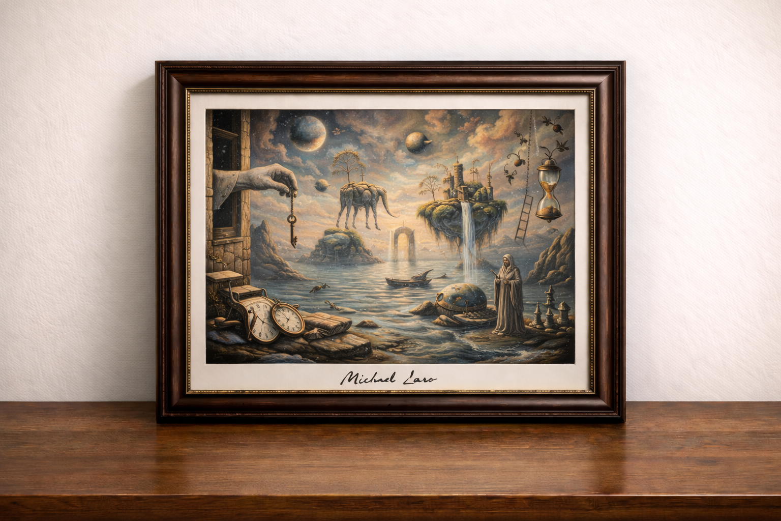Surreal dreamscape by Michael Lars