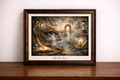 Surreal landscape with glowing elements 2