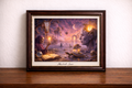 Surreal landscape with glowing elements 3