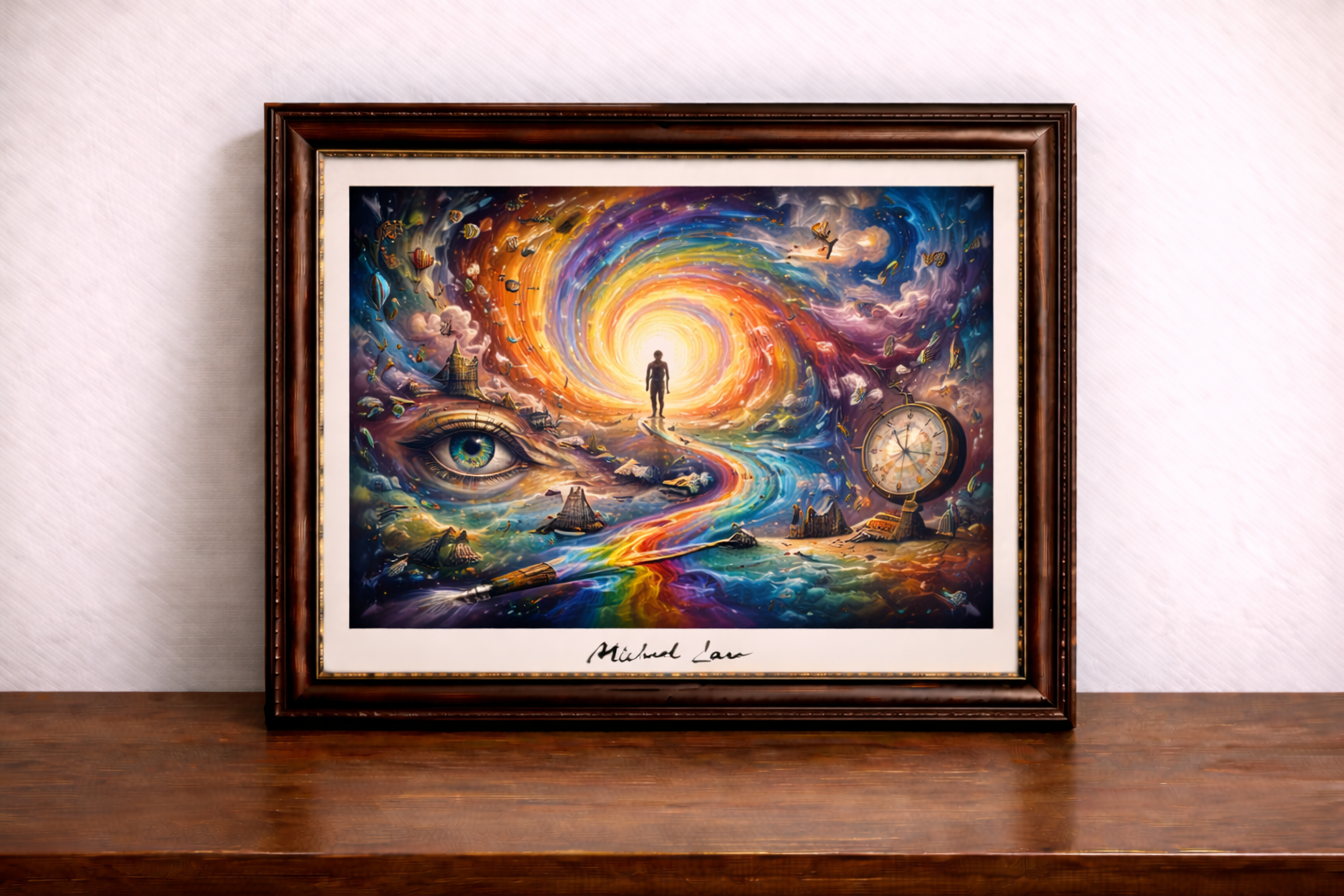 Vibrant dreamscape by Michael Lars